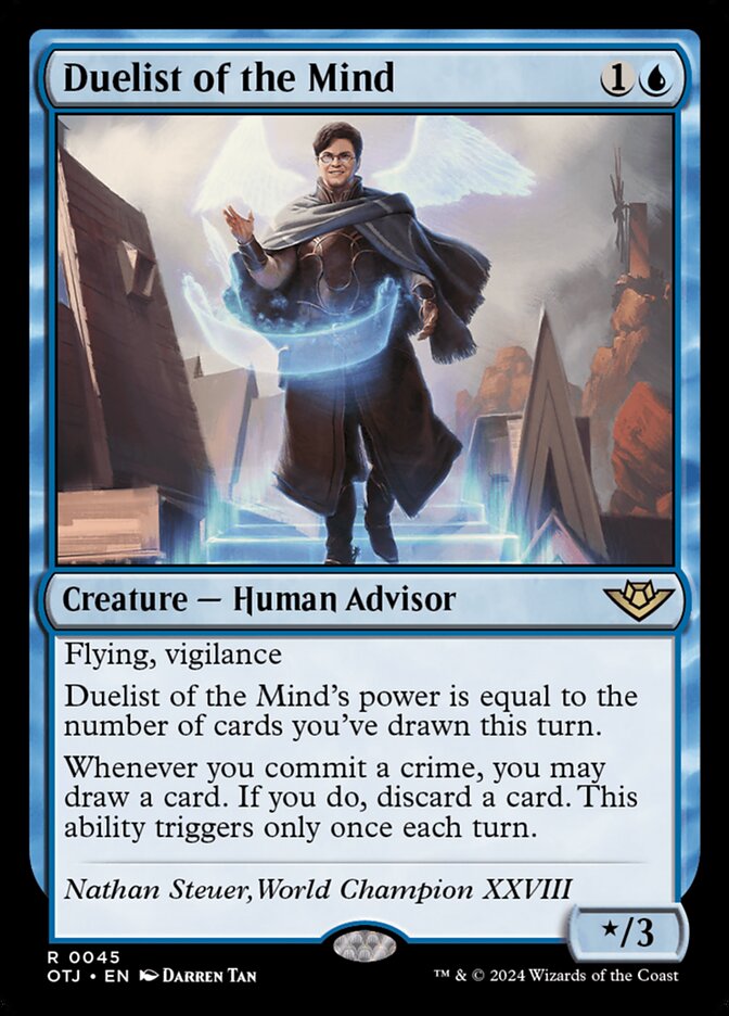 Duelist of the Mind 45/286 (Outlaws of Thunder Junction)  - Foil
