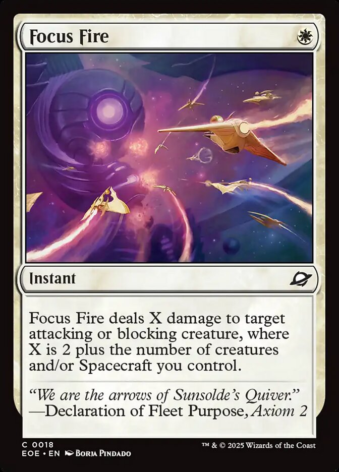 Focus Fire 18 (Edge of Eternities) 