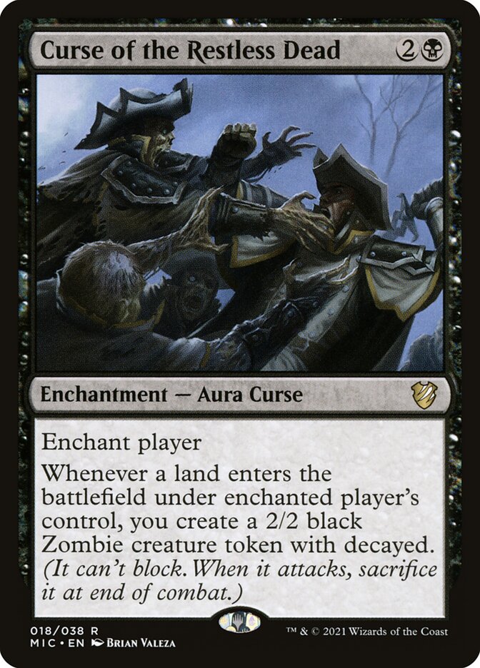 Curse of the Restless Dead 18/38 (Commander: Innistrad: Midnight Hunt) 