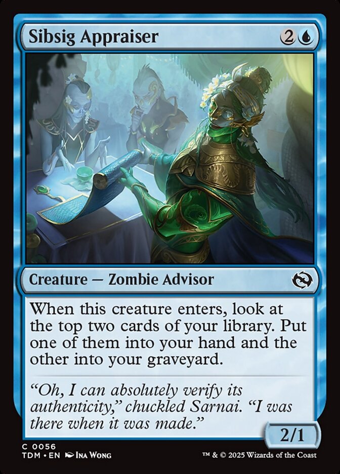 Sibsig Appraiser 56/291 (Tarkir: Dragonstorm) 