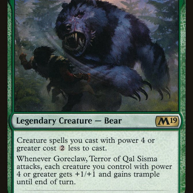 Goreclaw, Terror of Qal Sisma 186/280 (Core Set 2019) 