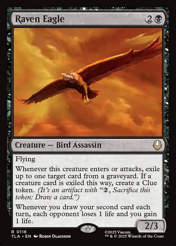 Raven Eagle 116 (Avatar: The Last Airbender)  - Foil
