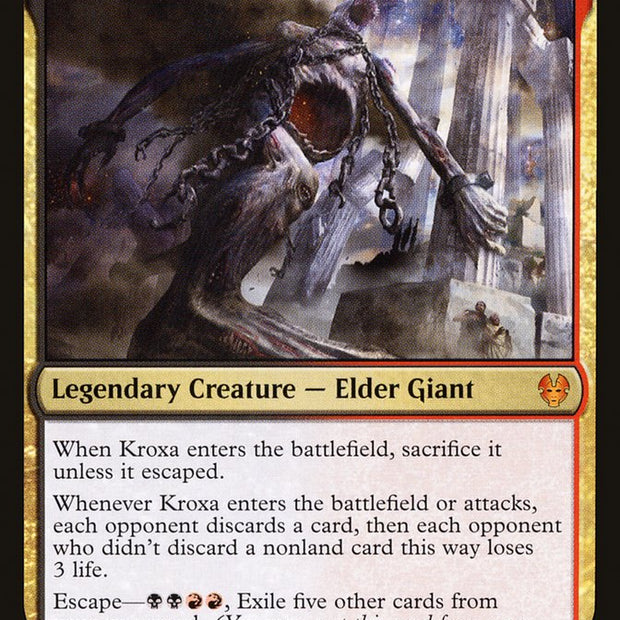 Kroxa, Titan of Death's Hunger 221/254 (Theros Beyond Death) 
