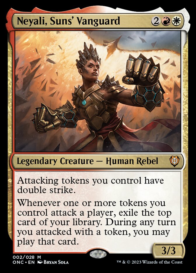 Neyali, Suns' Vanguard 2 (Commander: Phyrexia: All Will Be One)  - Foil