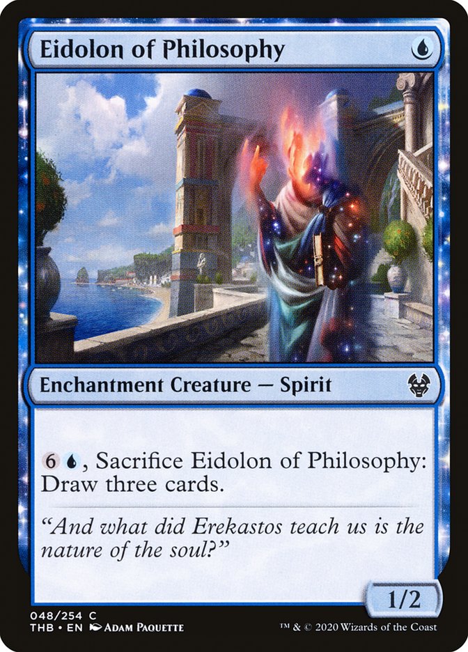 Eidolon of Philosophy 48/254 (Theros Beyond Death) 