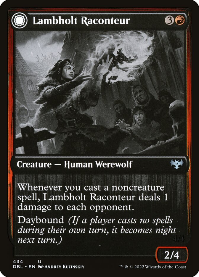 Lambholt Raconteur 434 (Innistrad: Double Feature)  - Foil