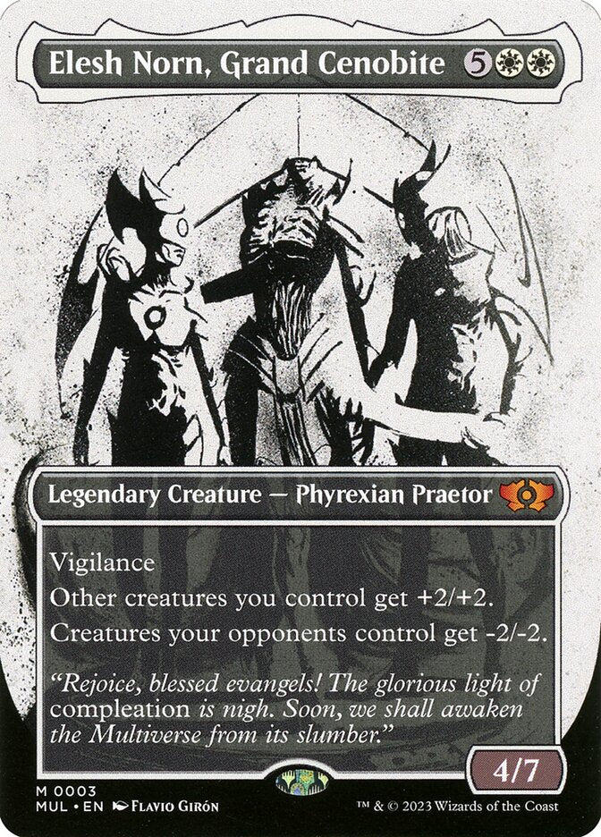 Elesh Norn, Grand Cenobite 3 (March of the Machine: Multiverse Legends)  - Borderless Foil