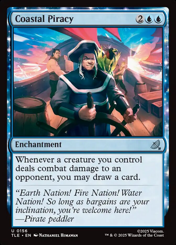 Coastal Piracy 156/317 (Avatar: The Last Airbender: Eternal-Legal)  - Foil