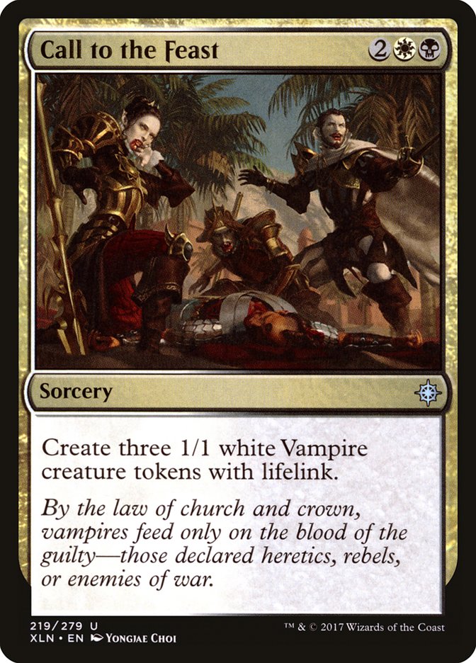 Call to the Feast 219/279 (Ixalan) 
