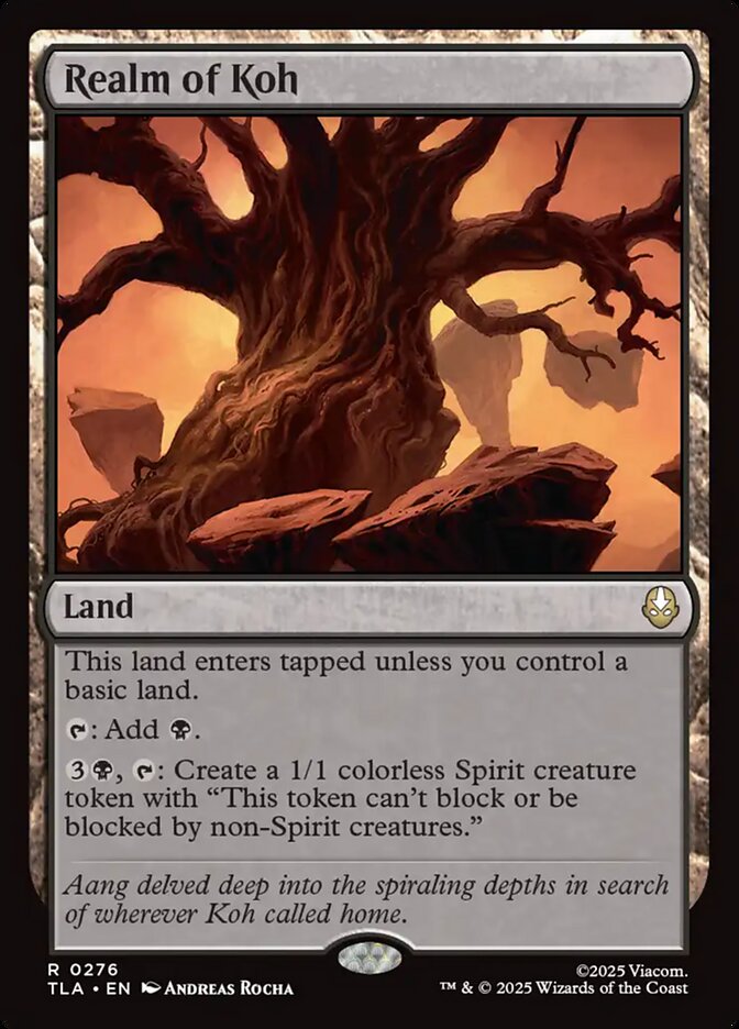Realm of Koh 276/286 (Avatar: The Last Airbender)  - Foil