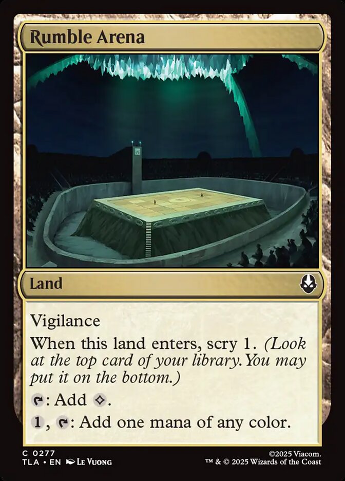 Rumble Arena 277 (Avatar: The Last Airbender)  - Foil