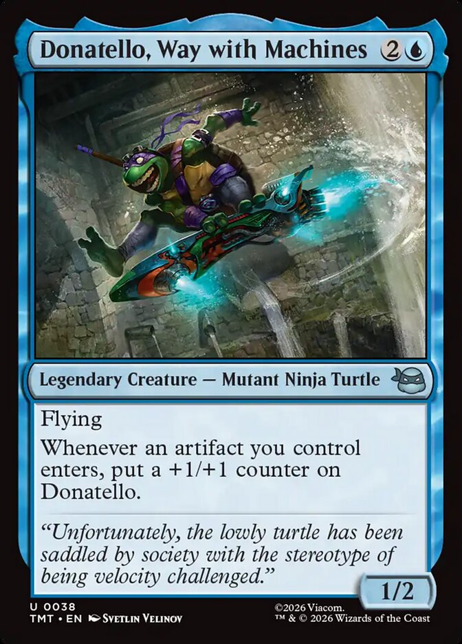 Donatello, Way with Machines 38 (Teenage Mutant Ninja Turtles)  - Foil