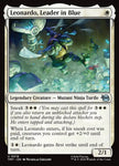 Leonardo, Leader in Blue 16/190 (Teenage Mutant Ninja Turtles)  - Foil