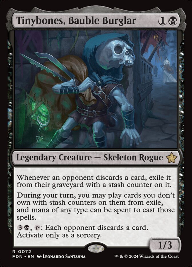 Tinybones, Bauble Burglar 72/291 (Foundations) 