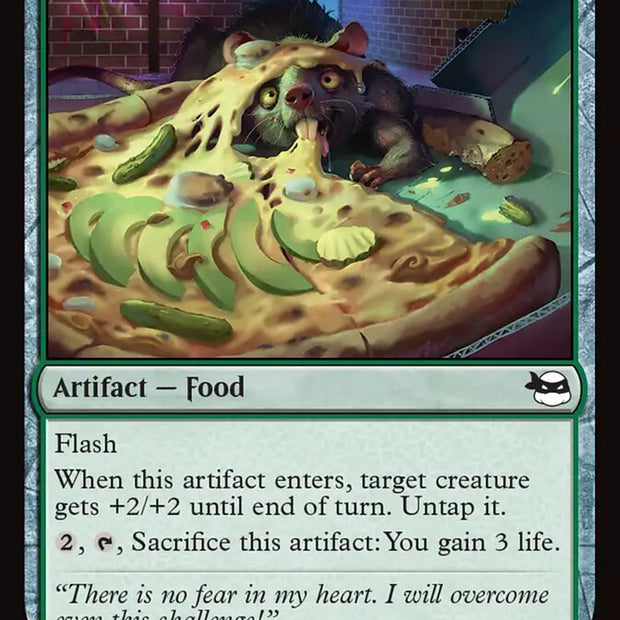 Guac & Marshmallow Pizza (Teenage Mutant Ninja Turtles) 