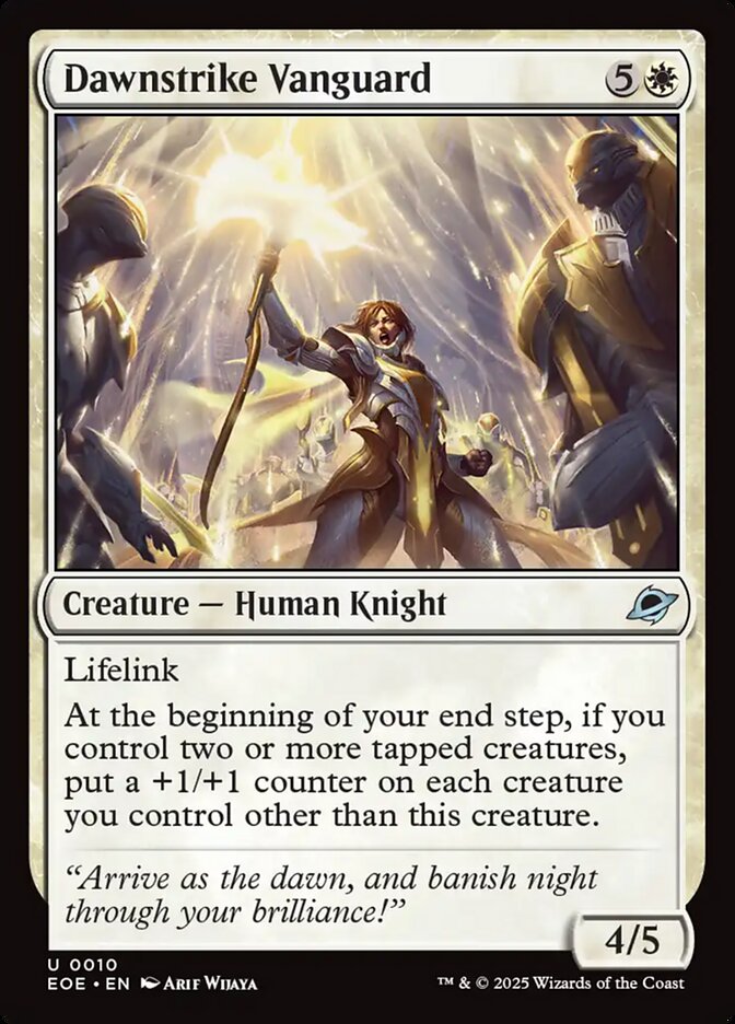 Dawnstrike Vanguard 10/276 (Edge of Eternities)  - Foil