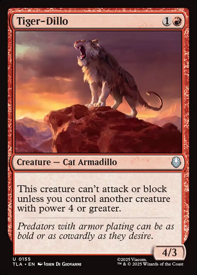 Tiger Dillo 155 (Avatar: The Last Airbender) 