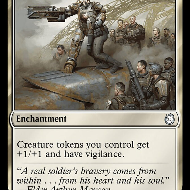 Intangible Virtue 163/326 (Universes Beyond: Fallout)  - Foil