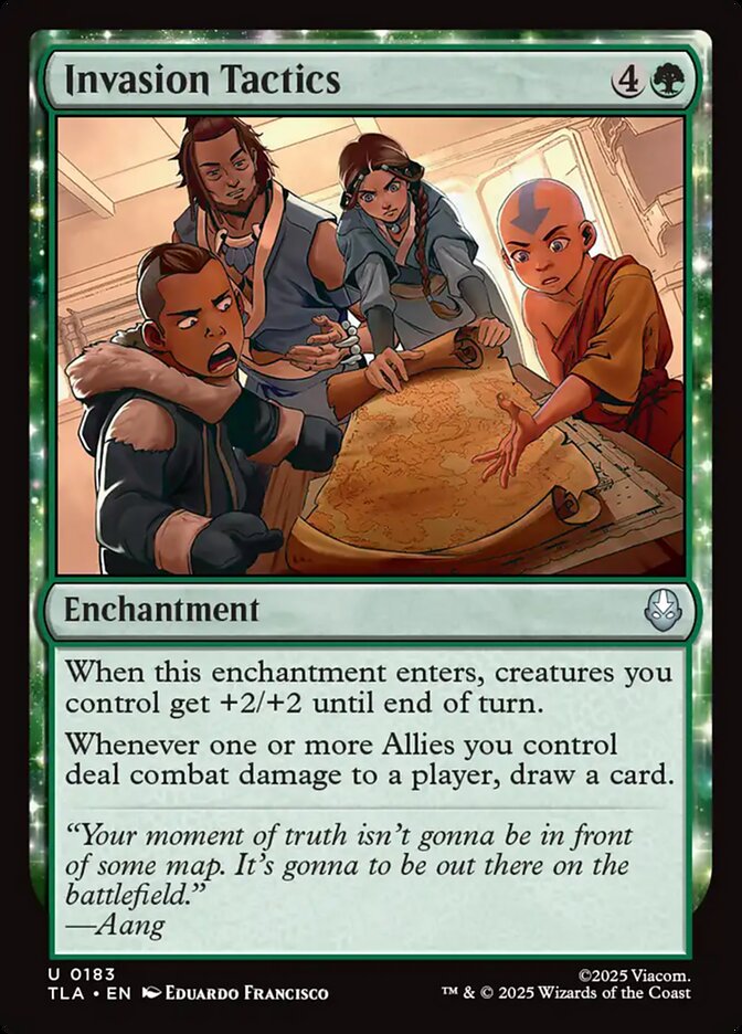 Invasion Tactics 183 (Avatar: The Last Airbender)  - Foil