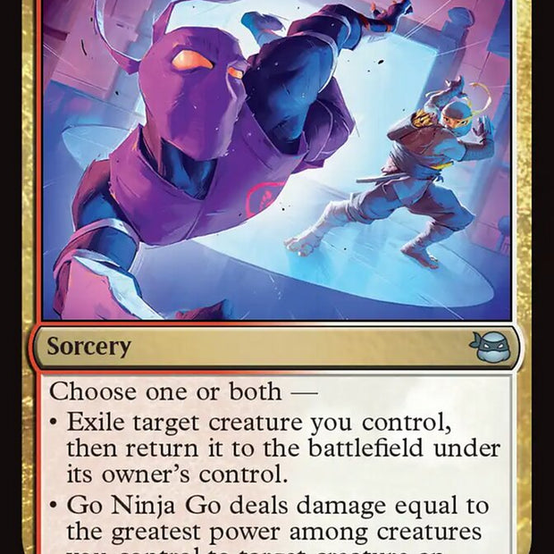 Go Ninja Go 149 (Teenage Mutant Ninja Turtles)  - Foil