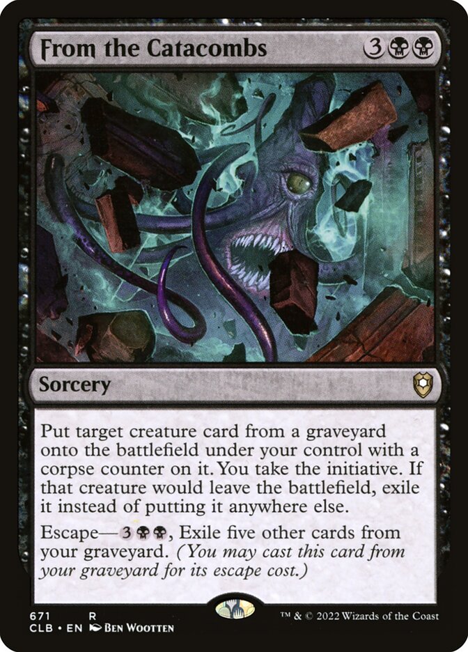From the Catacombs 671/361 (Commander Legends: Battle for Baldur's Gate) 