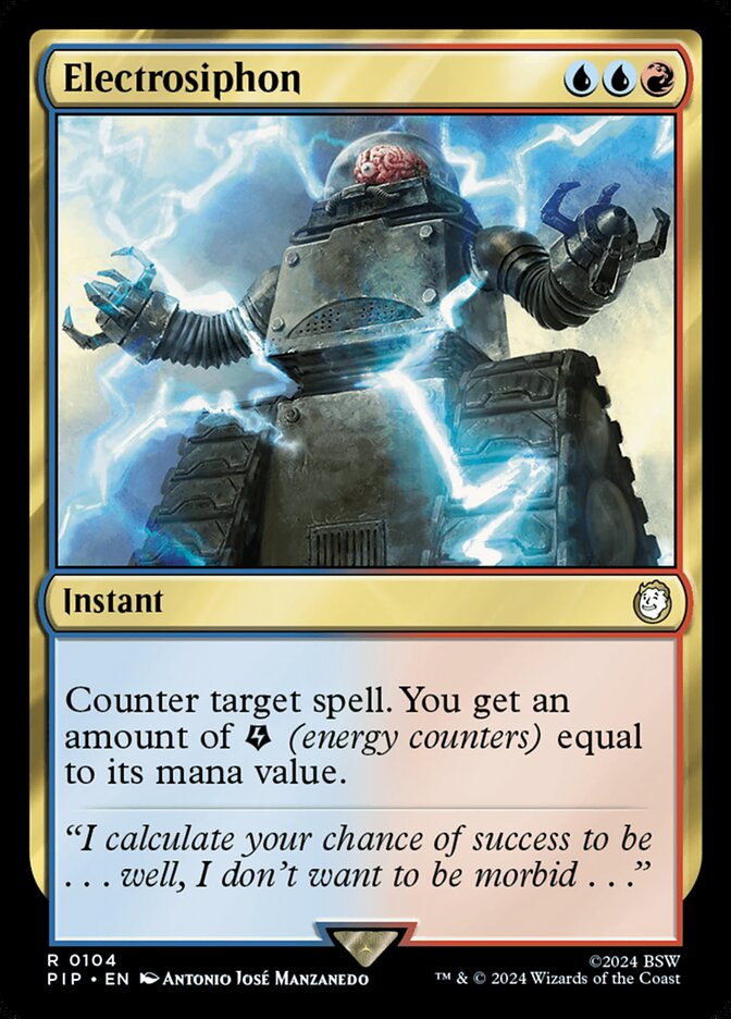 Electrosiphon 104/326 (Universes Beyond: Fallout)  - Foil