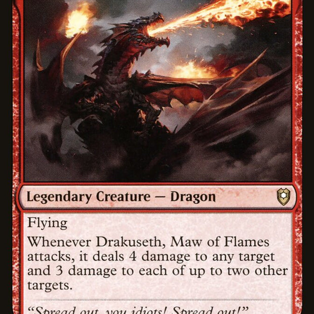 Drakuseth, Maw of Flames 790/361 (Commander Legends: Battle for Baldur's Gate) 