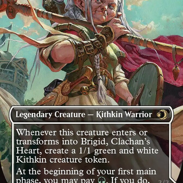 Brigid, Clachan's Heart // Brigid, Doun's Mind 285/273 (Lorwyn Eclipsed)  - Borderless