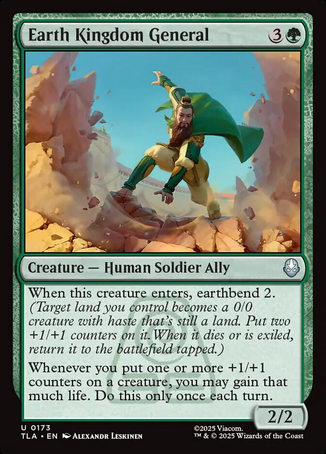 Earth Kingdom General 173 (Avatar: The Last Airbender)  - Foil