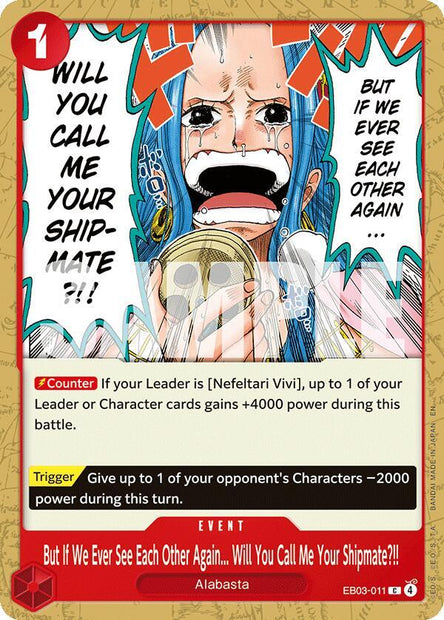 But If We Ever See Each Other Again...Will You Call Me Your Shipmate?!! EB03-011 () 