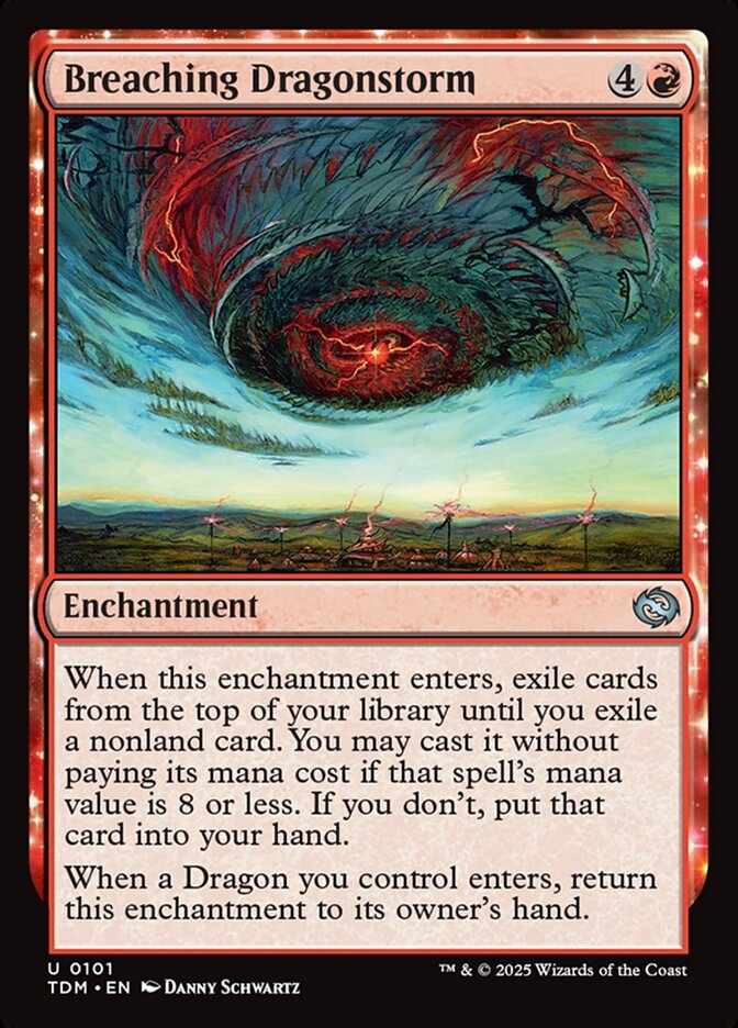 Breaching Dragonstorm 101 (Tarkir: Dragonstorm)  - Foil