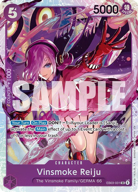 Vinsmoke Reiju EB03-031 ()  - Foil
