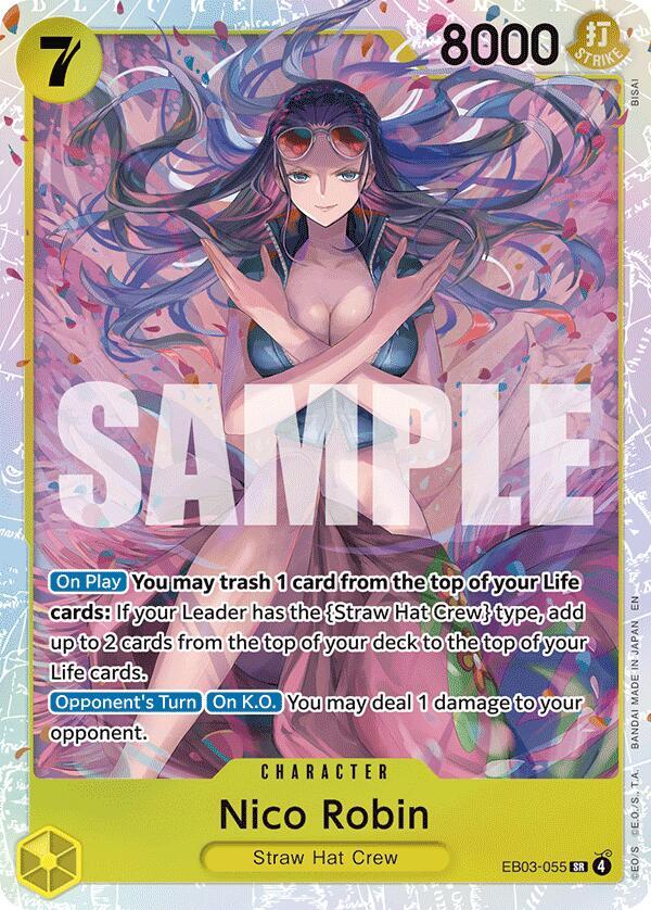 Nico Robin EB03-055 ()  - Foil