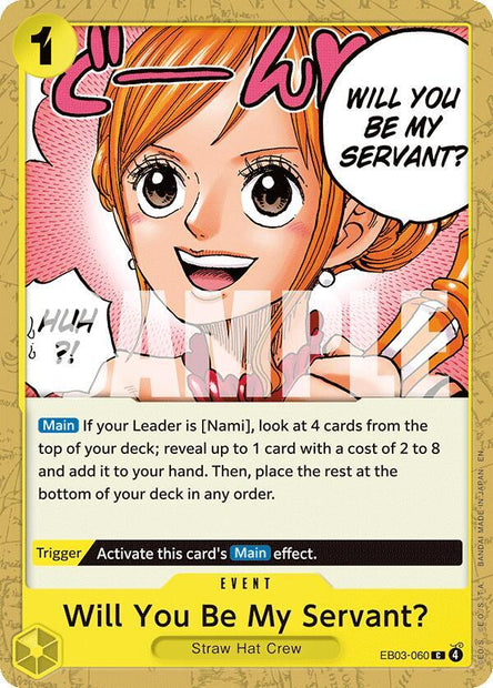 Will You Be My Servant? EB03-060 () 