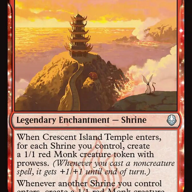 Crescent Island Temple 129 (Avatar: The Last Airbender)  - Foil