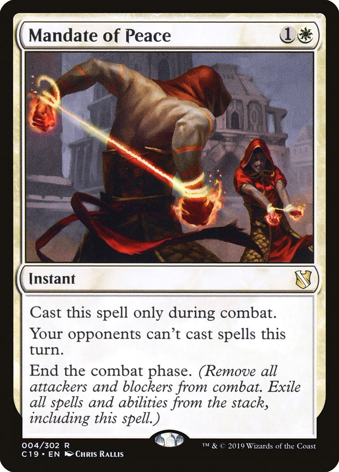 Mandate of Peace 4 (Commander 2019) 