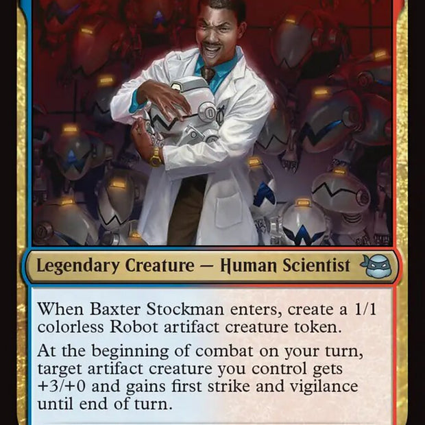 Baxter Stockman 139/190 (Teenage Mutant Ninja Turtles)  - Foil
