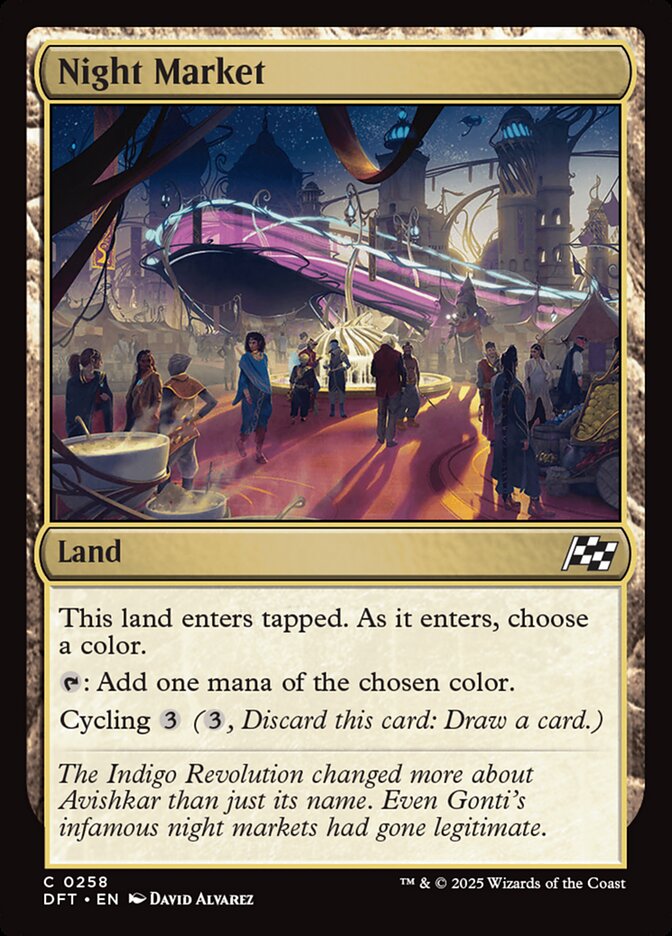 Night Market 258/291 (Aetherdrift) 