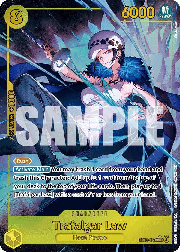 Trafalgar Law EB03-062 ()  - Alternate Art Foil