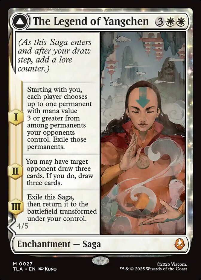 The Legend of Yangchen // Avatar Yangchen 27/286 (Avatar: The Last Airbender) 