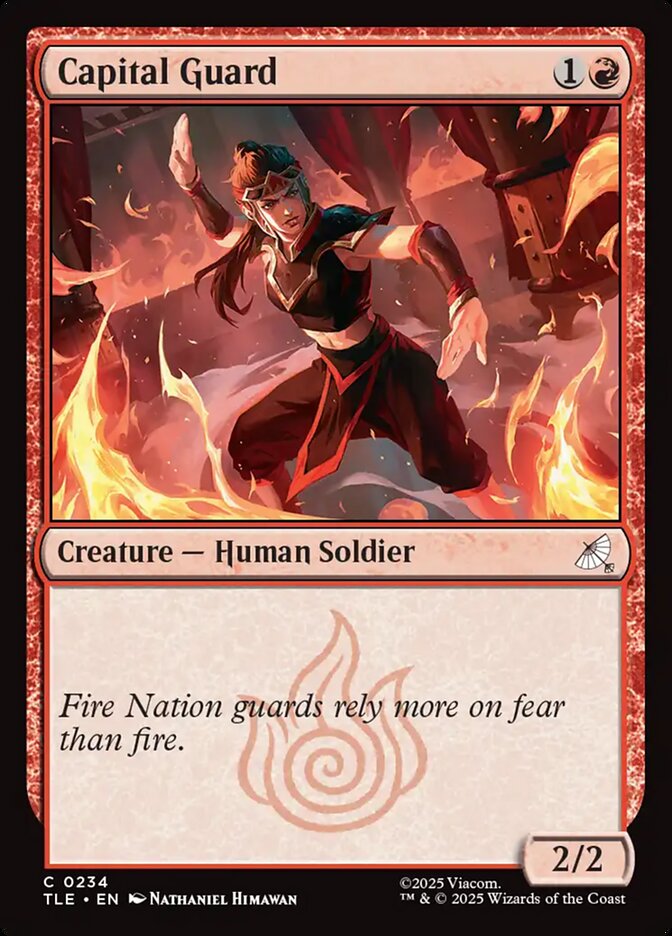 Capital Guard 234/317 (Avatar: The Last Airbender: Eternal-Legal)  - Foil