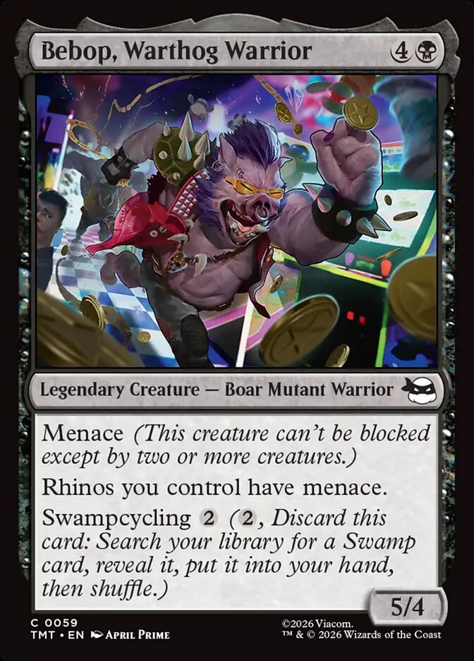 Bebop, Warthog Warrior (Teenage Mutant Ninja Turtles) 