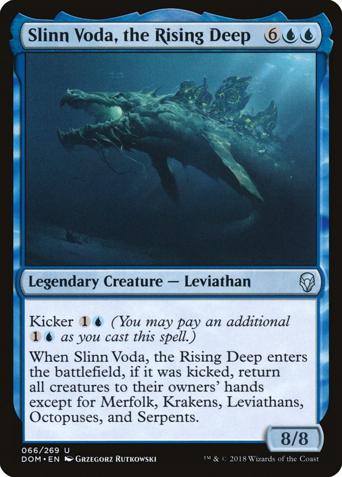 Slinn Voda, the Rising Deep 66/269 (Dominaria) 