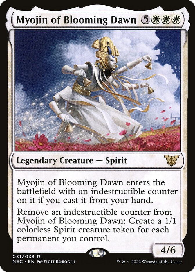 Myojin of Blooming Dawn 31/38 (Commander: Kamigawa: Neon Dynasty) 