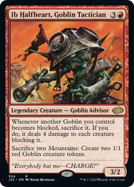 Ib Halfheart Goblin Tactician 554 (Jumpstart 2022) 
