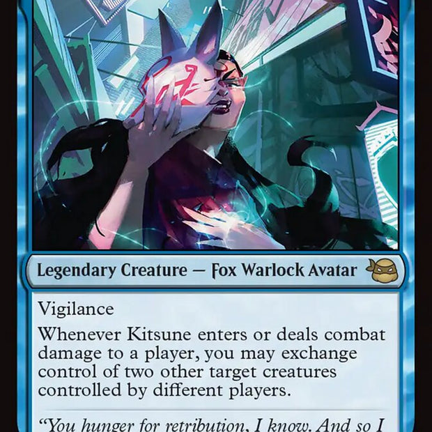 Kitsune, Dragon's Daughter 41/190 (Teenage Mutant Ninja Turtles)  - Foil