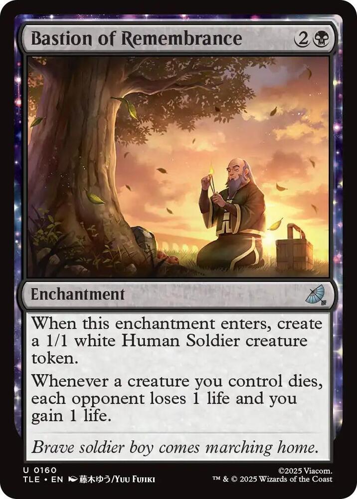 Bastion of Remembrance 160/317 (Avatar: The Last Airbender: Eternal-Legal)  - Foil