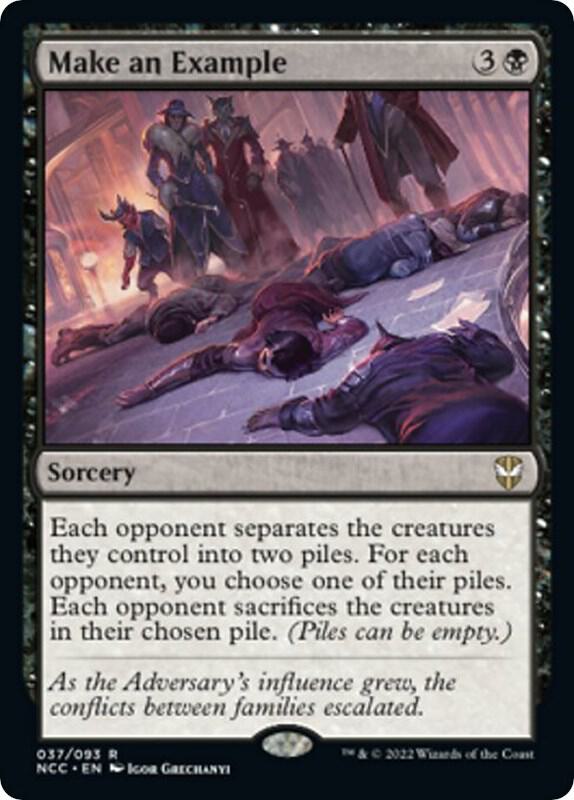 Make an Example 37 (Commander: Streets of New Capenna) 