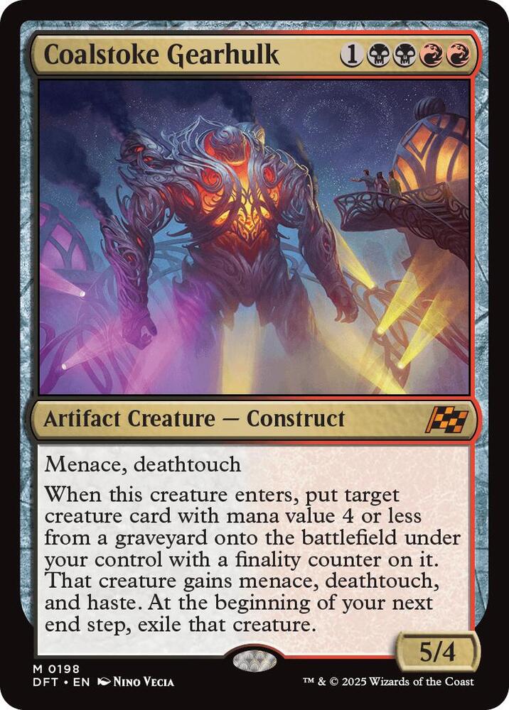 Coalstoke Gearhulk 198/291 (Aetherdrift) 