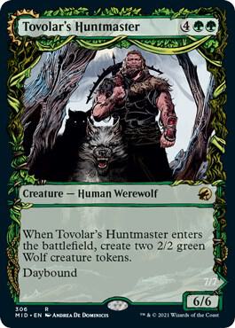 Tovolars Huntmaster Showcase 306/277 (Innistrad: Midnight Hunt) 